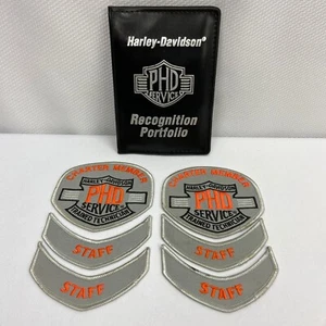 Harley Davidson Motorcycles Service Technician PHD Mechanic Embroidered Patch - Picture 1 of 10