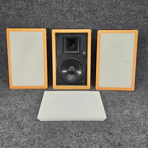 3 - Klipsch SCW-3 In-Wall Loudspeakers W/ Tweeter, 8" Woofer, Crossover & Grills - Picture 1 of 22