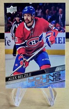 2020-21 Upper Deck #230 Alex Belzile Young Guns Montreal Canadians