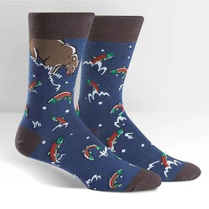 Sock It To Me Crew-Socken für Herren - Catch of the Day (UK 6-12) - Bild 1 von 1