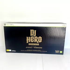 DJ Hero Renegade Edition feat. Jay-Z & Eminem w/ Turntable Bundle For Xbox 360 - Picture 1 of 11