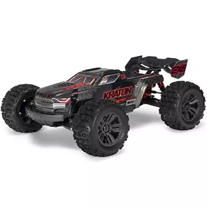 Arrma 1/8 KRATON 6S EXB 4X4 RTR Brushless Speed Truck, BLACK ARA8708V6T1 - Picture 1 of 17