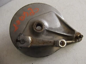 HONDA  CB400 T  REAR BRAKE PLATE - Picture 1 of 5