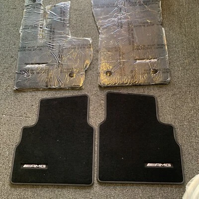 Amg Genuine Mercedes G64 W464 G-class 2019-22 floor mat With White Stitching(4) - Image 1 of 4