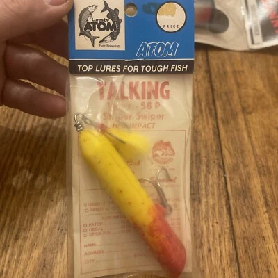 Atom striper swiper Talking 58P 1/4 盎司全新陈货 — 第 1/4 张图片