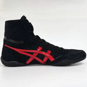 asics Boxen Ringerschuhe schwarz red line schwarz Schnürsenkel NEU EX-EO TWR900 Next - Bild 1 von 15