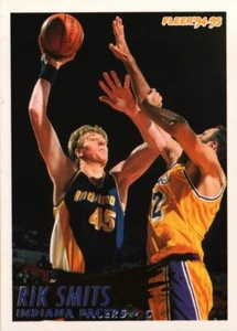 1994-95 Fleer Basketball #95 - Rik Smits - Indiana Pacers 94-470 - Foto 1 di 2
