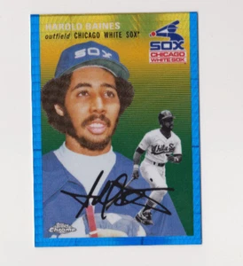 2023 Topps Chrome Platinum Harold Baines Blue Prism Refractor Card #266 - Picture 1 of 1