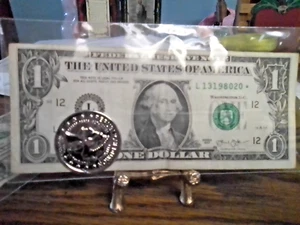 2003, $1 one Dollar Bill Star Note S/N L 13198020* Collectible Star Note Bill! - Picture 1 of 4