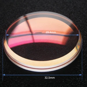 Double Dome With Stepped Edge Watch Glass Crystal SBBN031 015 033 7C46 7549-7010 - Picture 1 of 13
