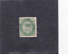 PORTUGUESE INDIA 100 REIS (1871)  SC # 13   MLH