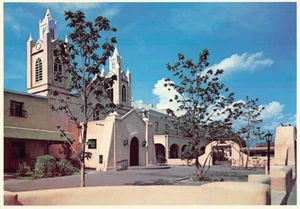 Postal casi nueva: Old Town Plaza, Albuquerque, Nuevo México, 4x6 - Imagen 1 de 2