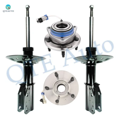 Juego de 4 cojinetes de cubo de rueda delantera - puntal de suspensión para Buick Lesabre 2000-2005 Foto 1 de 4