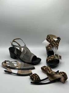 Solely Jane Size 7 Classic Comfort Base Black Stripe + 2 Tops Cheeta Print Gray - Picture 1 of 21
