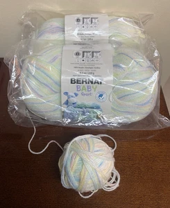 Lot of Partial Skiens - Bernat Baby Sport Yarn  Baby Baby Ombre 44306 - Picture 1 of 5