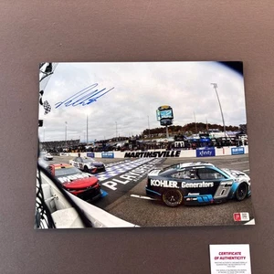 Foto autografiada de Ross Chastain 11X14 - Ave Melón @ Martinsville-PA Testigo - Imagen 1 de 7