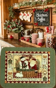 Weihnachten Winter Küche Deko Schneide Servierbrett Tablett Couchtisch Bar NEU - Bild 1 von 8