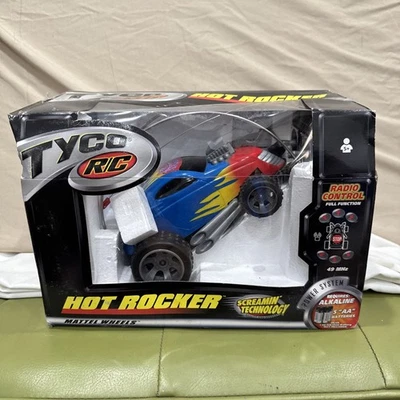 Ruedas Mattel Tyco R/C Blue “Hot Rocker” 1999 de colección nuevas selladas Foto 1 de 4