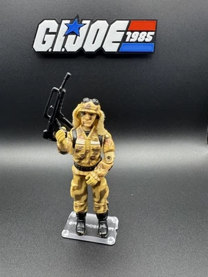 GI Joe Dusty 1985 Vintage Original Hasbro Cobra ARAH Sin Bípode Foto 1 de 4