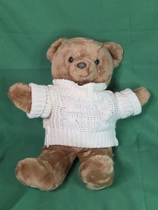 Prestige Toy Corp Brown Teddy Bear Soft Plush Stuffed Animal 18" 1985 with Shirt - Picture 1 of 6