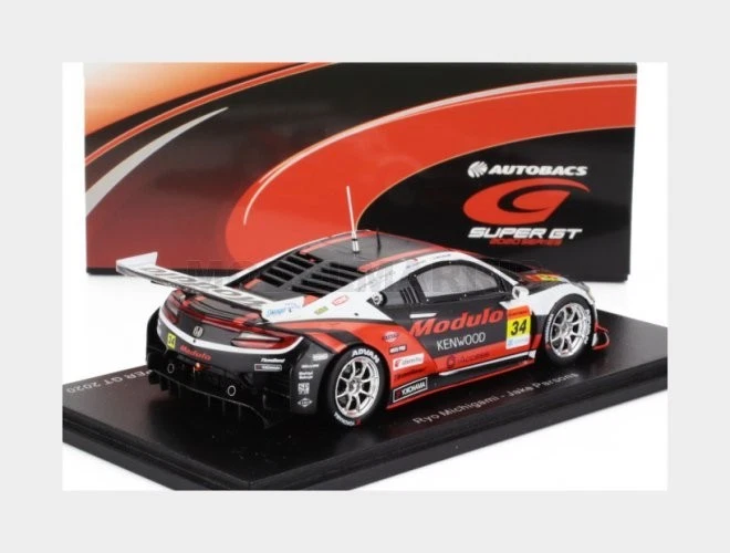 Spark SGT003 1/43 Modulo KENWOOD NSX GT3 No.34 Drago CORSE GT300 SUPER GT 2020