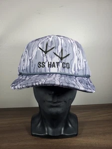 Southern String Hat Co SS Turkey Foot Camo Bottomland Rope Trucker Snapback Cap - Bild 1 von 10