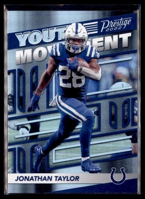2022 Panini Prestige Youth Movement Jonathan Taylor Colts YM-18 - Image 1 of 2