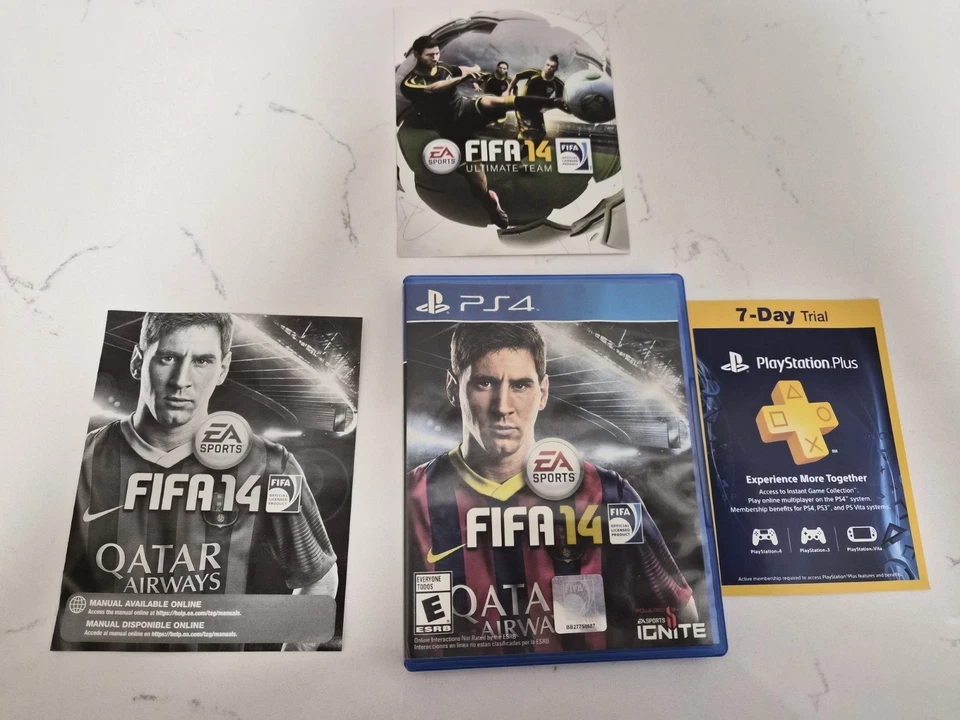 PS4 Fifa 14 Video Game PS4 Sony Play Station Complete - Image 1 of 4