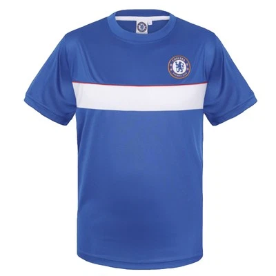 Chelsea Football Club Oficial Fútbol Regalo Niños Poli Entrenamiento Kit Camiseta Foto 1 de 3