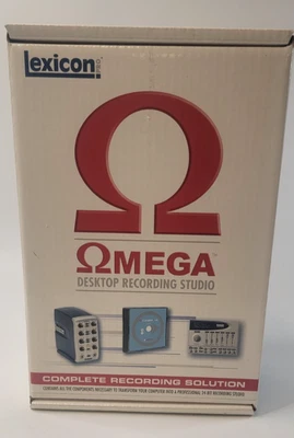 Lexicon Omega Desktop Recording Studio No Cables, Power Adapter, Reverb UNTESTED - Image 1 of 4
