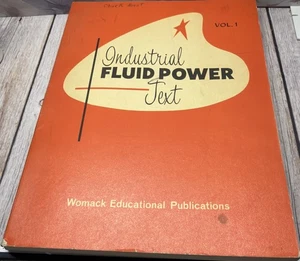 Industrial Fluid Power, Vol. 1 Paperback Hedges 2nd Edition Womack (Wrote In) - Picture 1 of 4