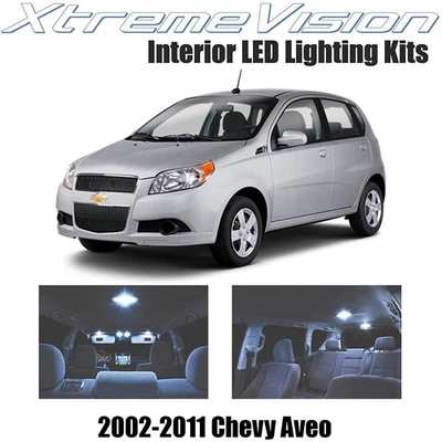 XtremeVision Interior LED for Chevrolet Aveo 2002-2011 (2 Pieces) Cool White... - Image 1 of 4