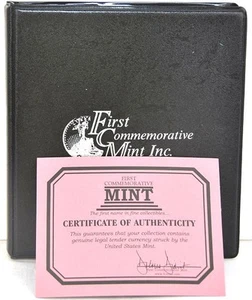 First Commemorative Mint John F. Kennedy 40% Silver Half Dollar Collection - Picture 1 of 2