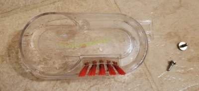 Cubierta de barrido de bordes + cubierta de cepillo Bissel 9500 ProHeat 2X aspiradora limpiador de alfombras pieza Foto 1 de 4