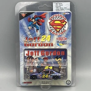 JEFF GORDON NASCAR SUPERMAN DIECAST 1:64 STOCK CAR #24 1999 MONTE CARLO DUPONT - Picture 1 of 4