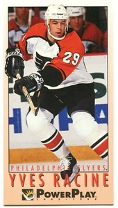 1993-94 Fleer PowerPlay #406 Yves Racine Philadelphia Flyers - Picture 1 of 2