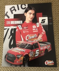 Nascar Truck Driver #5 Toni Breidinger Cane’s 2025 Postcard - Picture 1 of 2