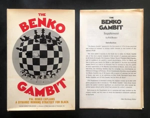 The Benko Gambit by Pal Benko  - Picture 1 of 2