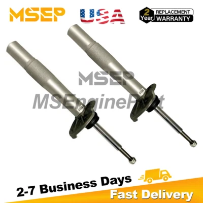 Pair Front Left Right Shock Absorbers w/EDC For 2001-2008 BMW E65 E66 750i 760Li - Image 1 of 4