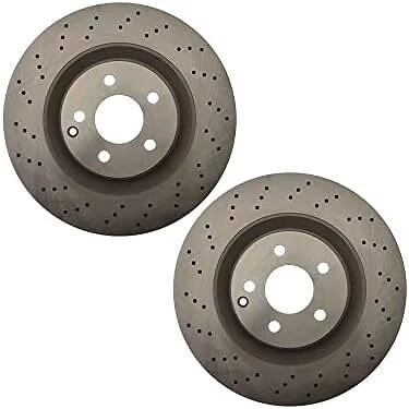 前盘式制动转子适用于梅赛德斯-奔驰 S550 S600 CL600 SL550 — 第 1/2 张图片