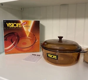 Visions Amber Super Pot With Induction 3.25 L *******NIB*****************RARE - Picture 1 of 15