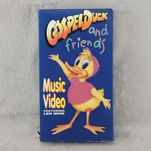 Gospel Duck And Friends Music Video VHS 1991 Len Mink Ministries TESTED - Picture 1 of 10