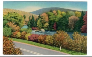 Postcard Greetings From Mexico Pennsylvania Scenic View - Picture 1 of 2