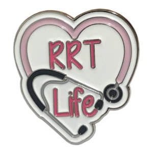 RT Respiratory Therapist Enamel Pin Frontline Heroes Medical Staff P-104 - Picture 1 of 1