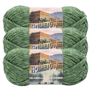 (3 Pack) Lion Brand Yarn 135-241G Hometown Yarn, Everglades - Picture 1 of 5