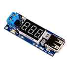 DC-DC Step Down Buck Converter to 5V USB Module - With Voltmeter
