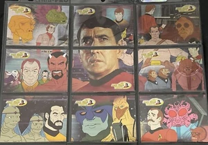 Star Trek The Complete Animated Adventures James Doohan Tribute Chase 9 Card Set - Picture 1 of 4
