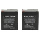 Upg Ub1250mp245-2 Pack - Djw12-4.5 12 Volt 5 Amph Sla Replacement Battery With F