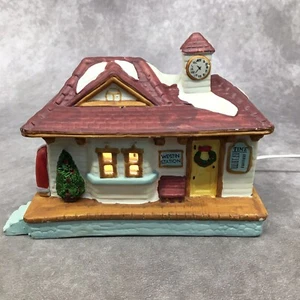 Lemax 1991 Westin Station Porcelain Christmas Village Part-Read  Description - Picture 1 of 12