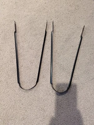 2 NEW BLK. FENDER BRACKETS /HARDWARE FOR 26" SCHWINN CRUISER BICYCLES & 26"BIKES - Image 1 of 4